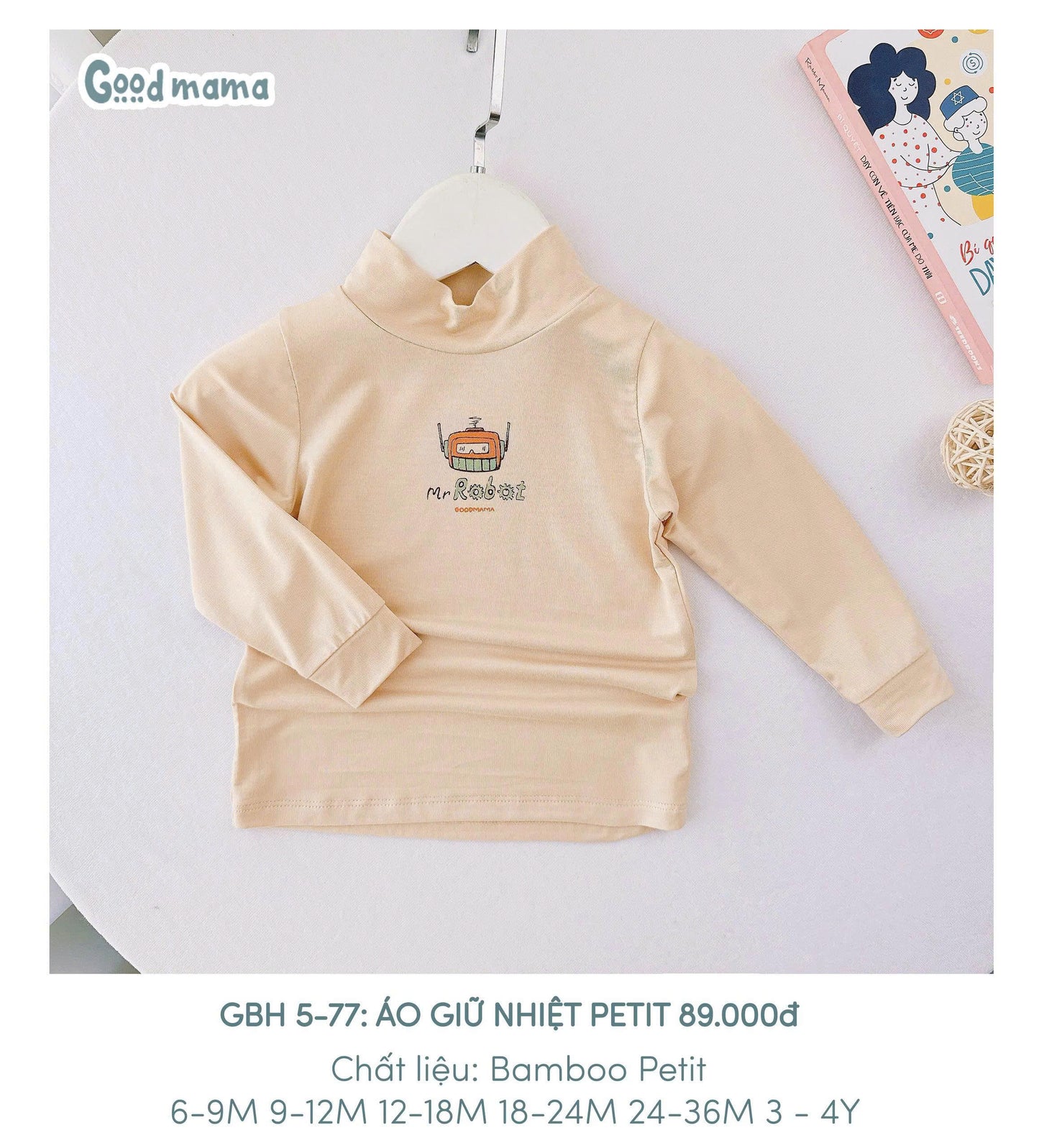 GBD5-77: ÁO GIỮ NHIỆT PETIT