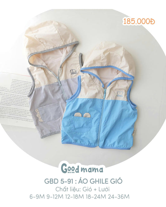 GBD5-91: ÁO GHILE GIÓ
