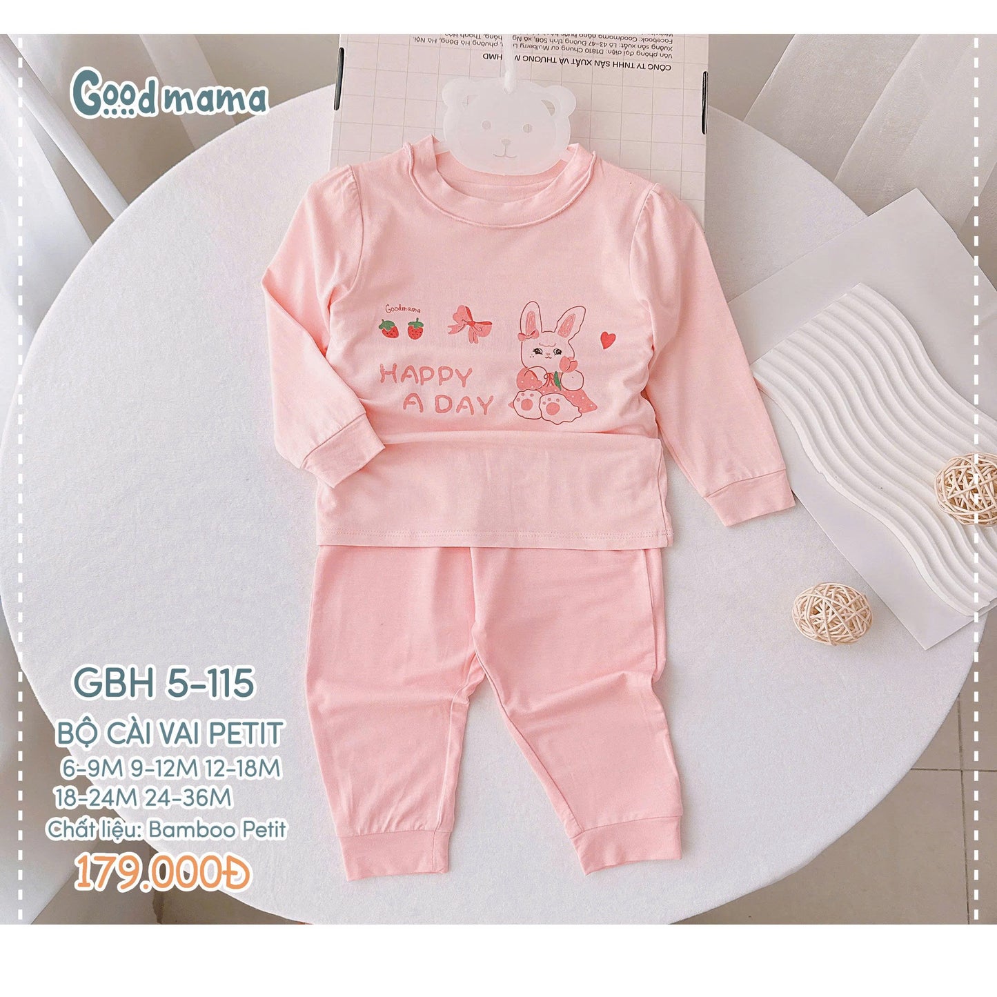 GBH5-115: BỘ CÀI VAI PETIT
