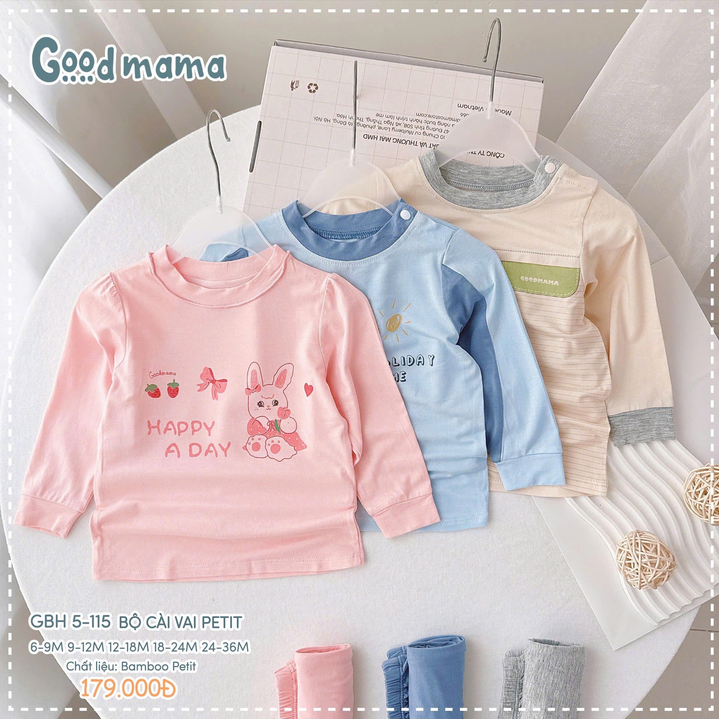 GBH5-115: BỘ CÀI VAI PETIT