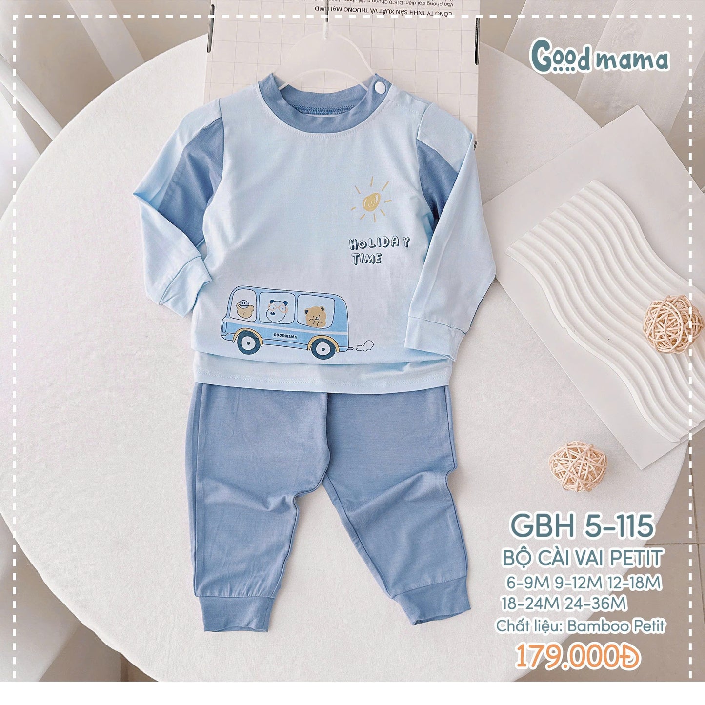 GBH5-115: BỘ CÀI VAI PETIT