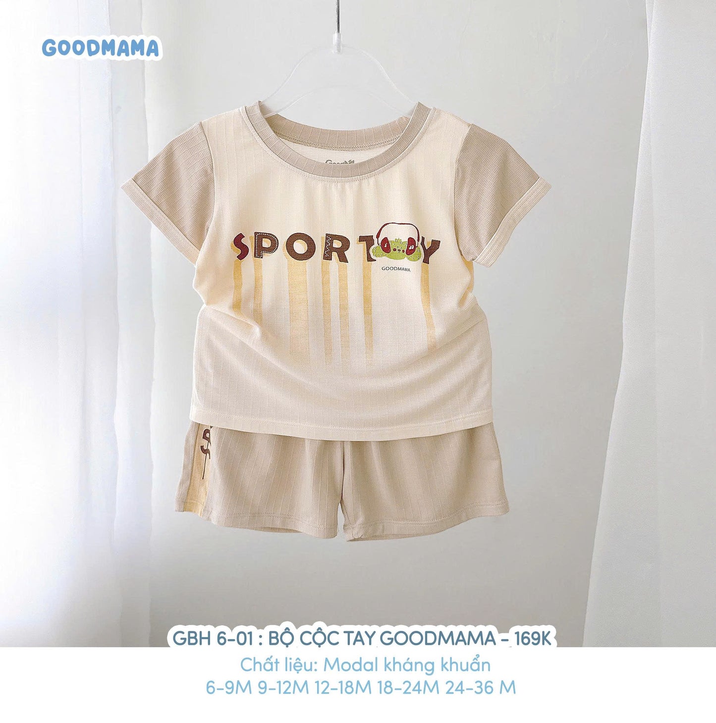 GBH6-01: BỘ CỘC TAY GOODMAMA