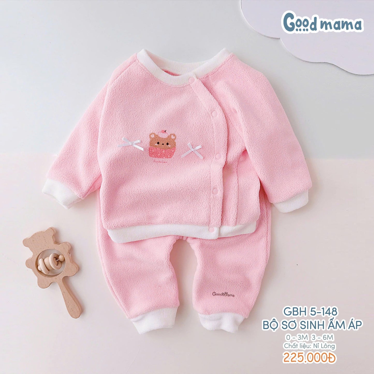GBD5-148: Bộ sơ sinh ấm áp