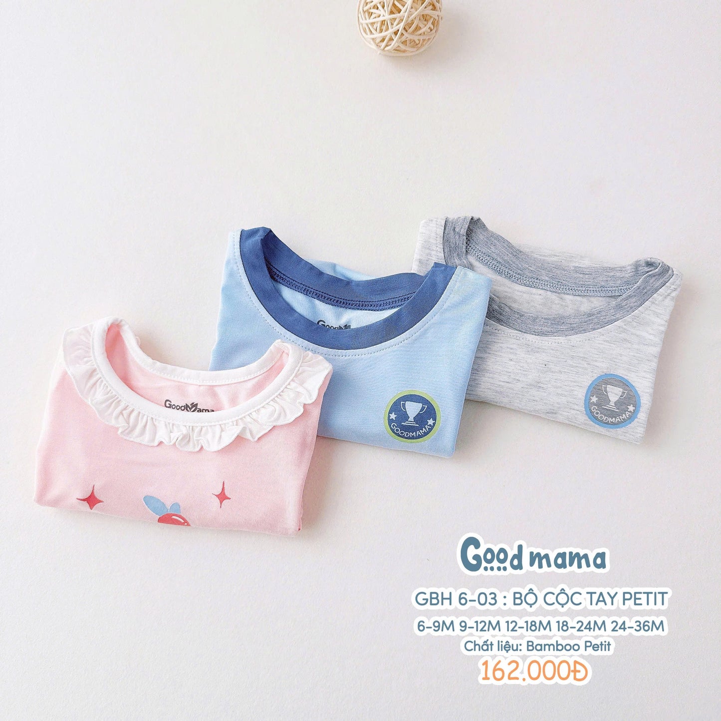 GBH6-03: BỘ CỘC TAY PETIT