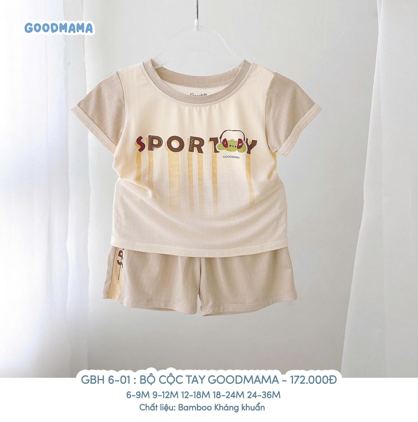 GBH6-01: BỘ CỘC TAY GOODMAMA