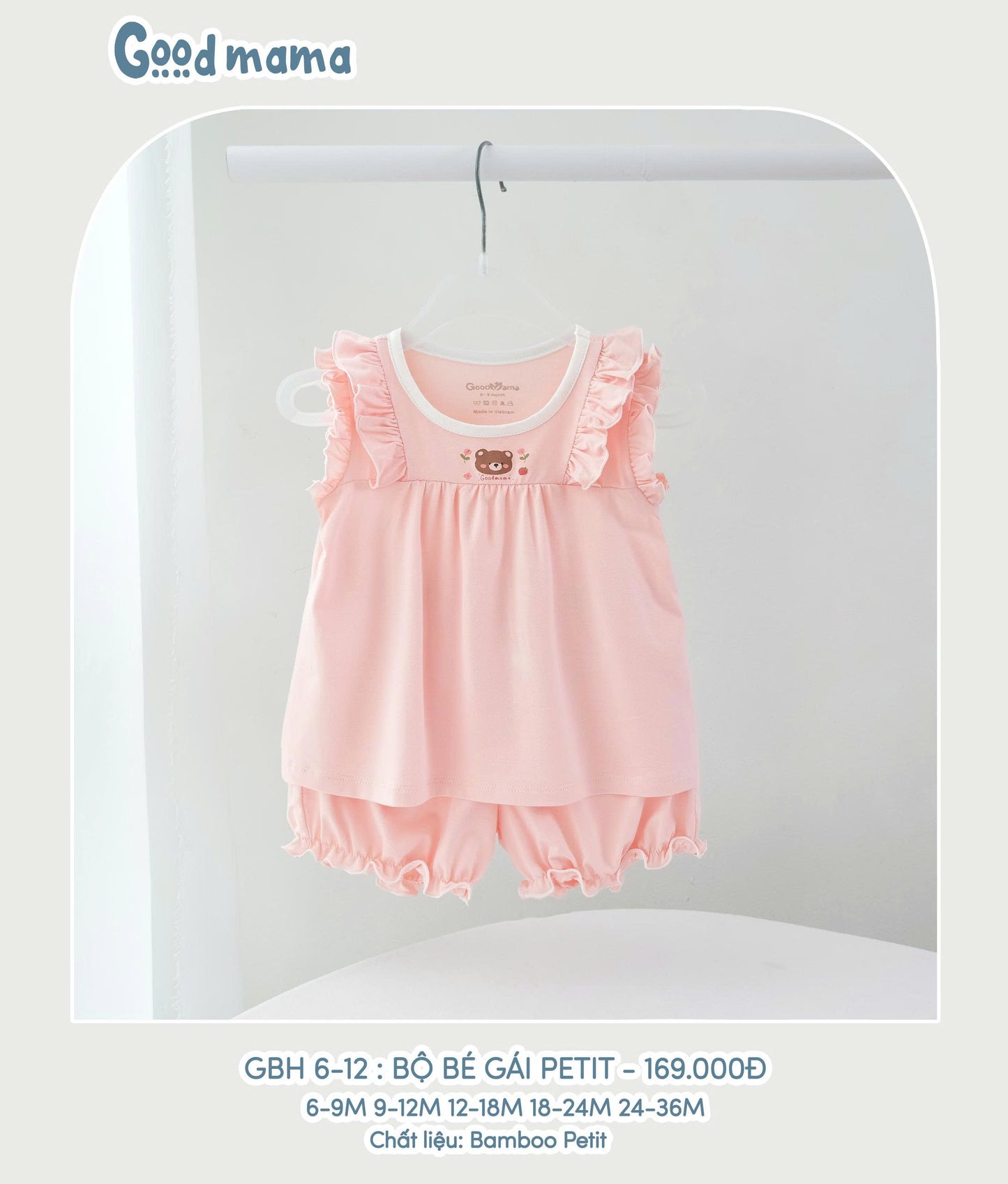 GBH6-12: Bộ bé gái Petit