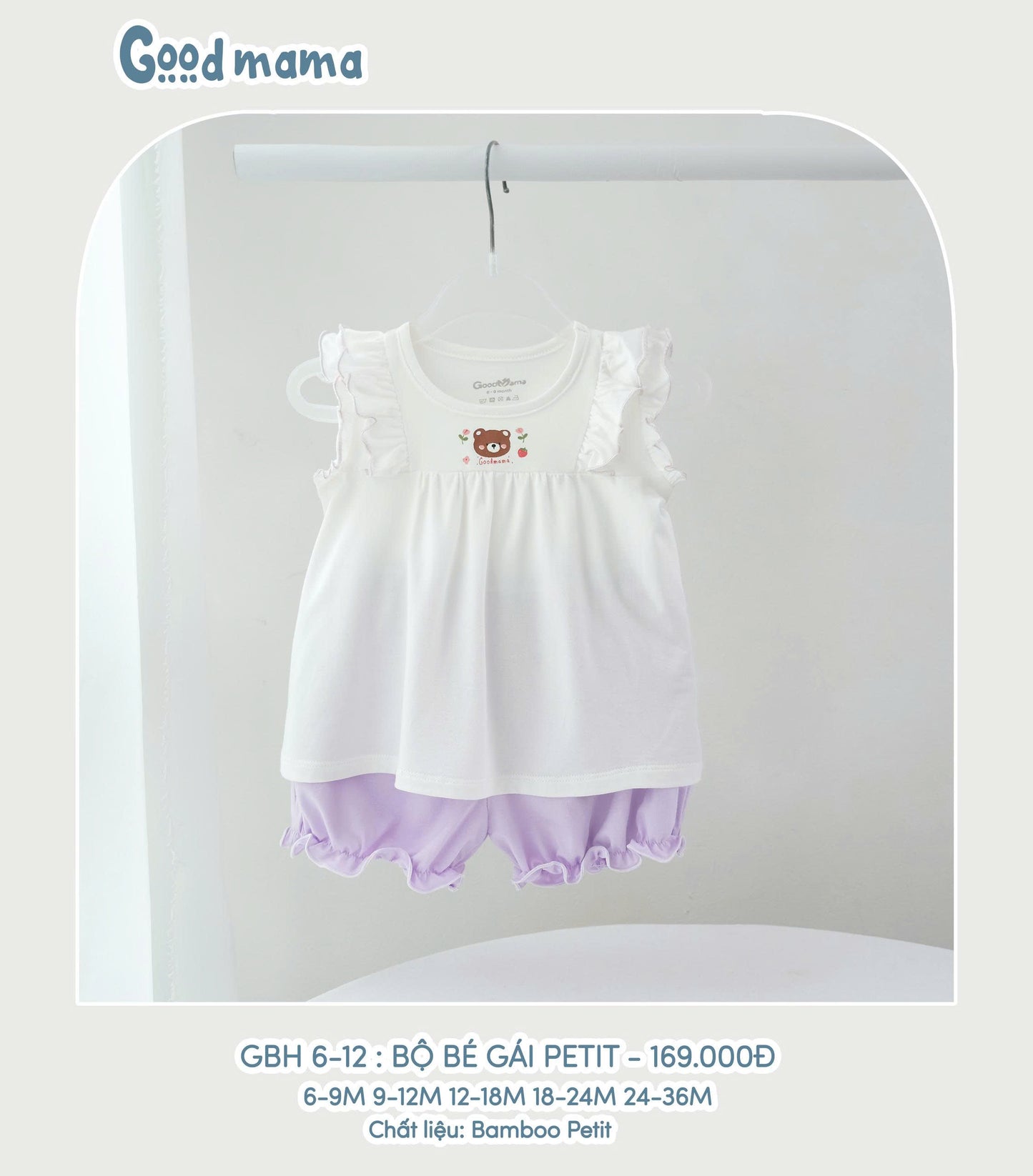 GBH6-12: Bộ bé gái Petit