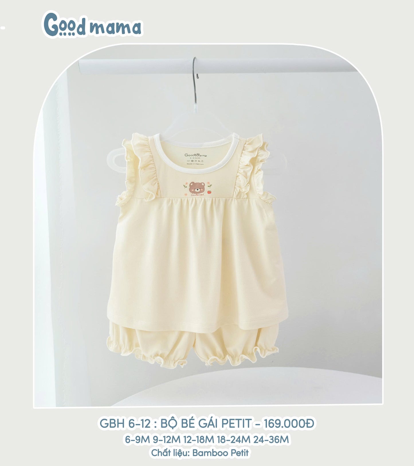 GBH6-12: Bộ bé gái Petit