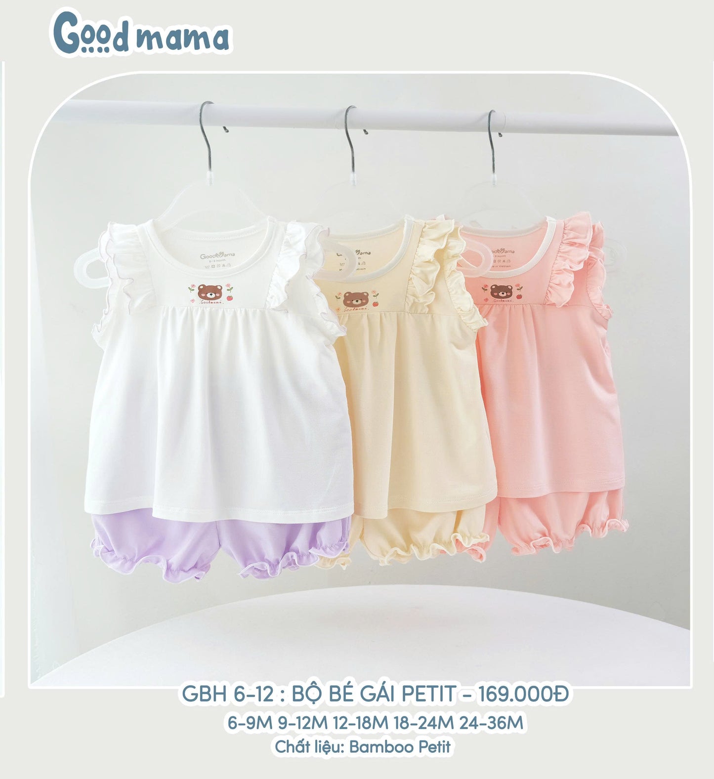 GBH6-12: Bộ bé gái Petit