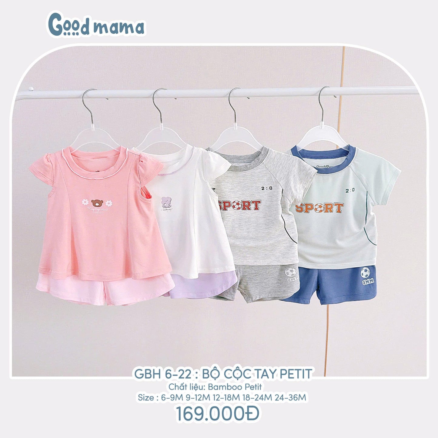 GBH6-22 – BỘ CỘC TAY PETIT