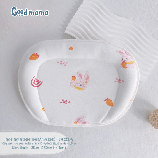 GỐI SƠ SINH THOÁNG KHÍ