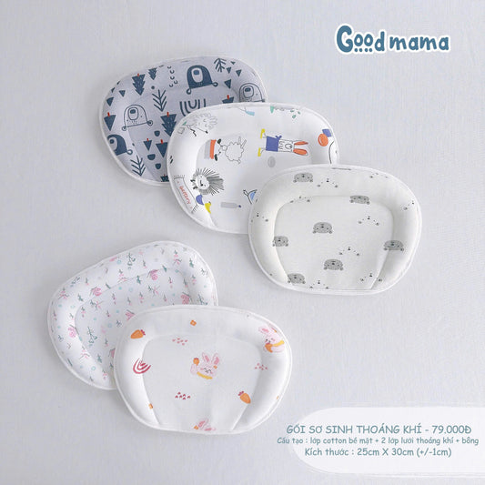 GỐI SƠ SINH THOÁNG KHÍ