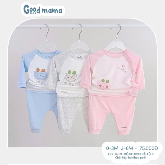 GBH6-59 – BỘ SƠ SINH CÀI LỆCH