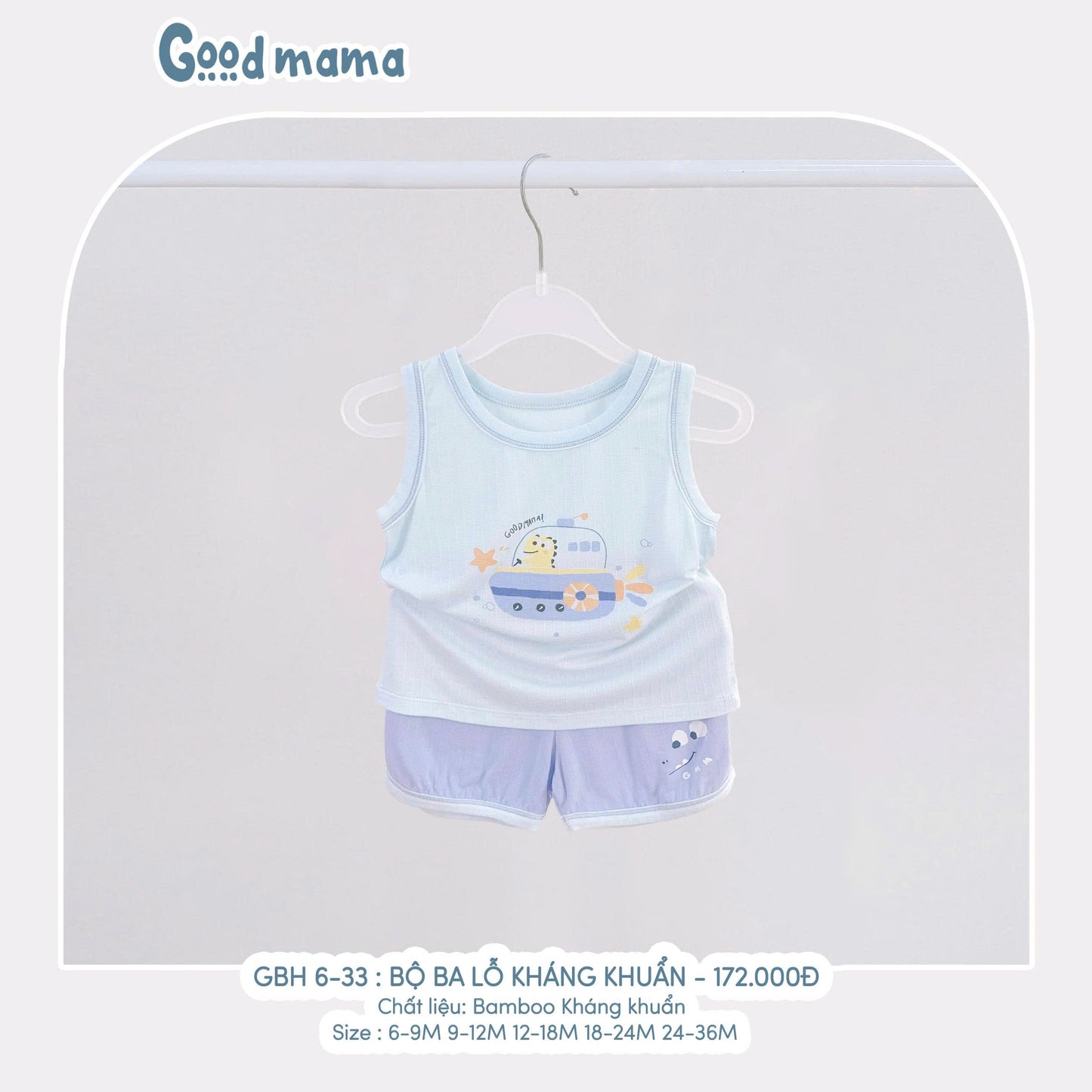 GBH6-33 – BỘ BA LỖ KHÁNG KHUẨN