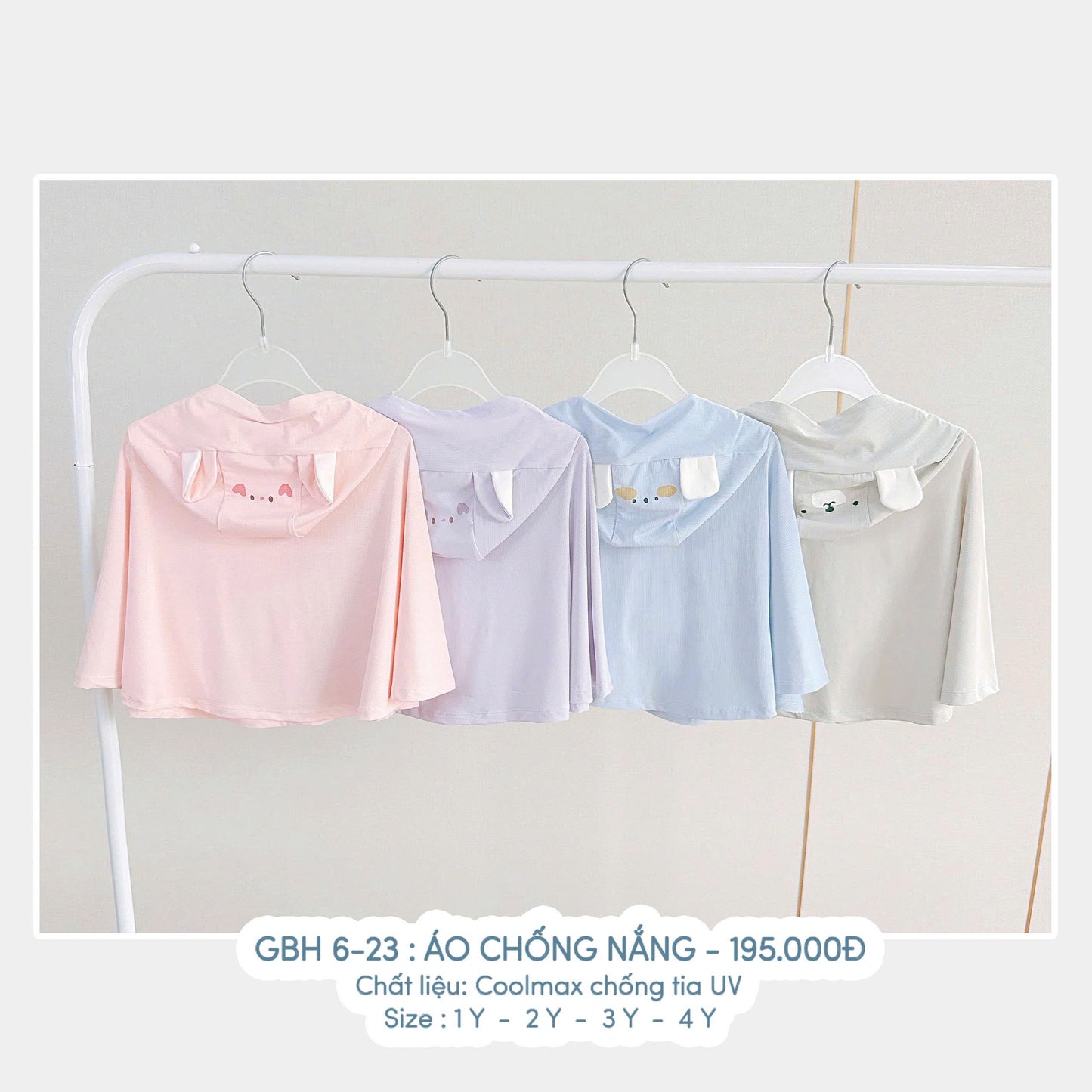 GBH6-23 – ÁO CHỐNG NẮNG