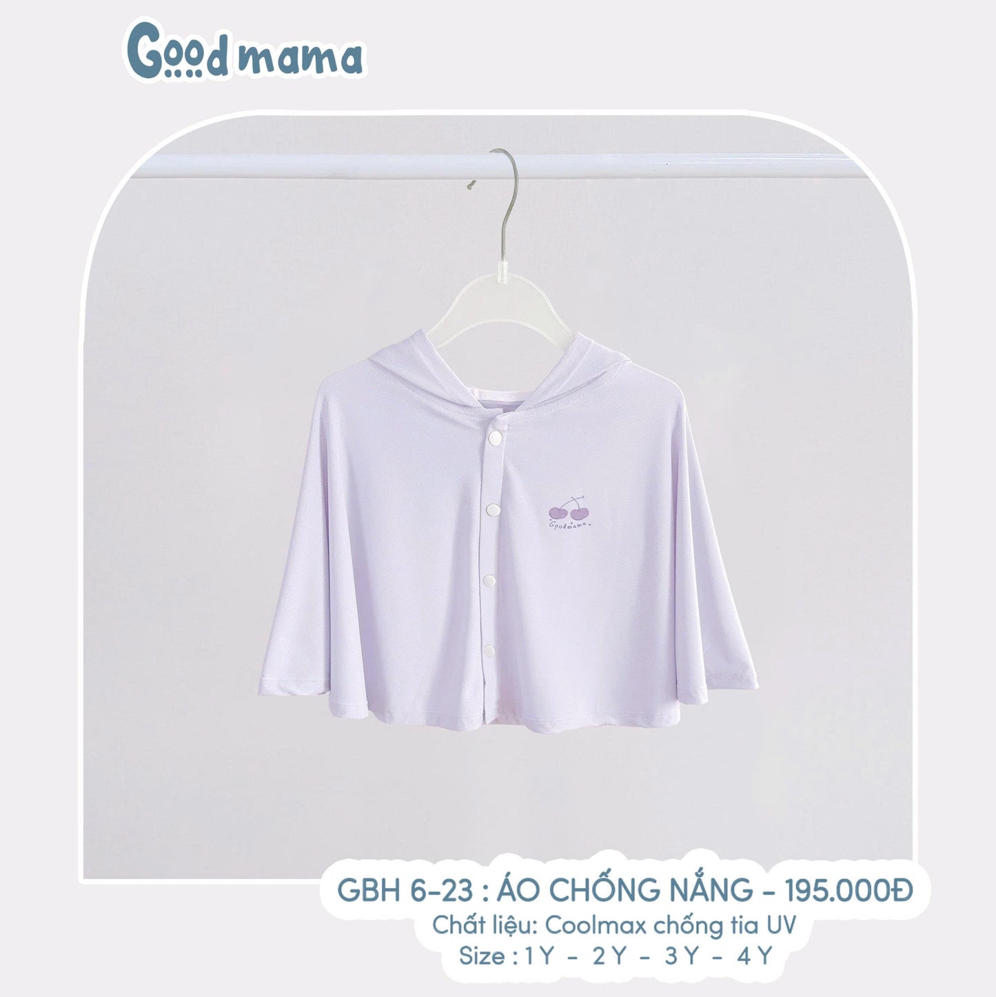 GBH6-23 – ÁO CHỐNG NẮNG