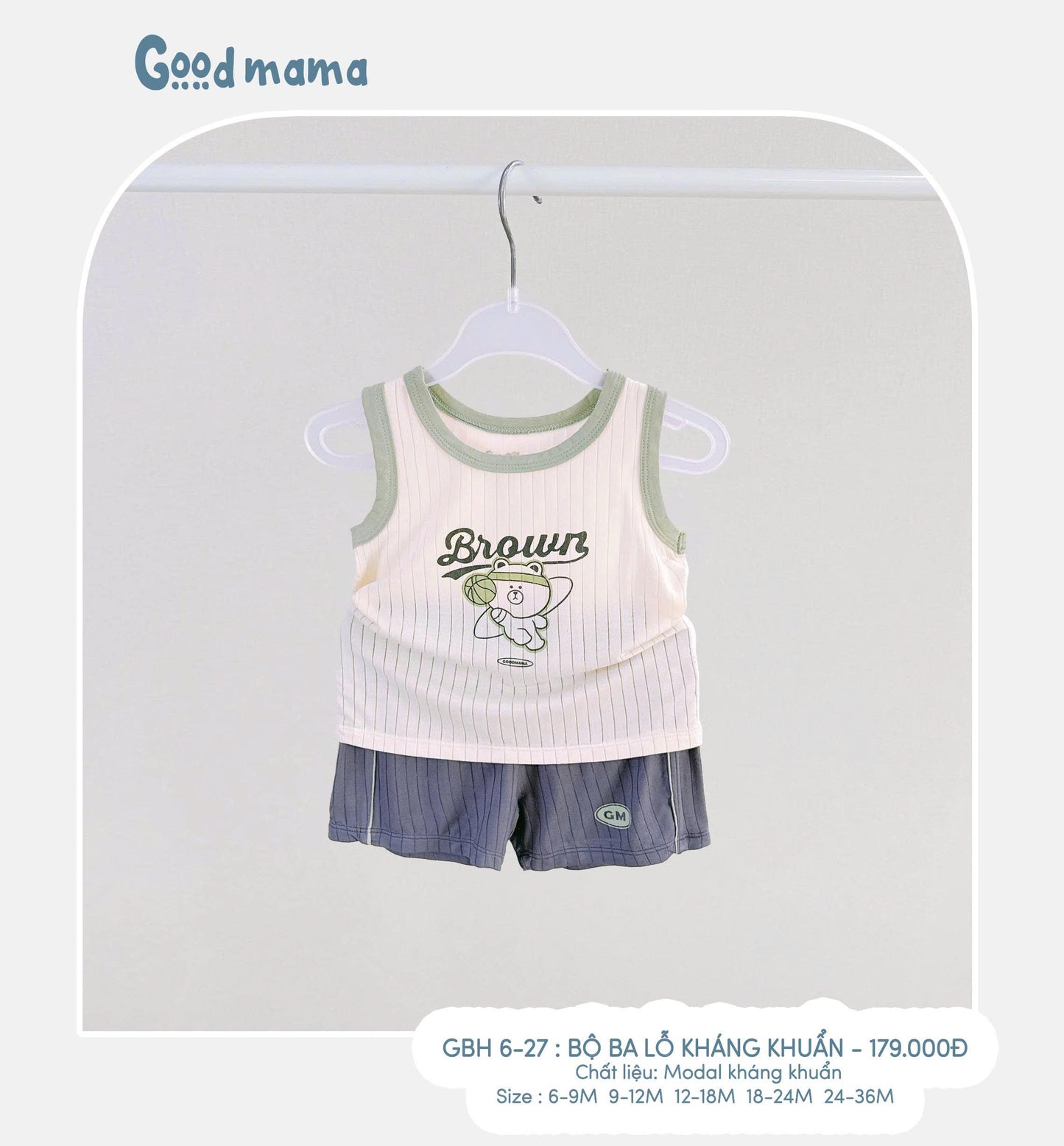 GBH6-27 – BỘ BA LỖ KHÁNG KHUẨN