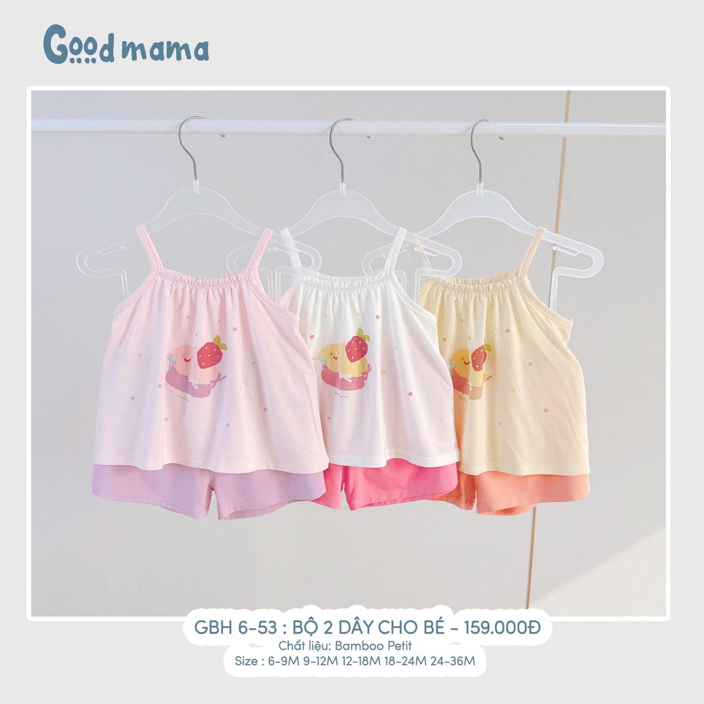GBH6-53 – BỘ 2 DÂY CHO BÉ