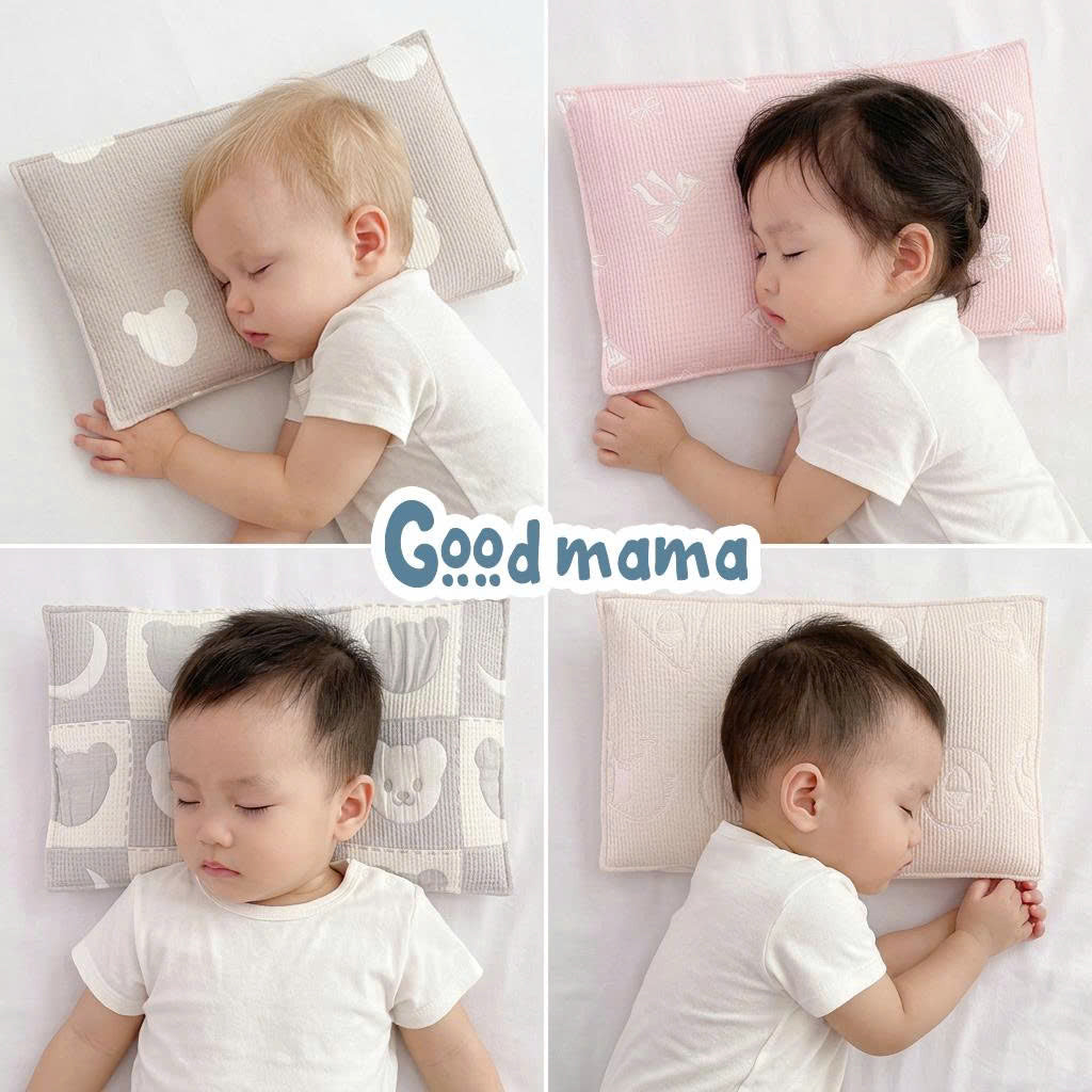 Gối Linen Cotton cho bé