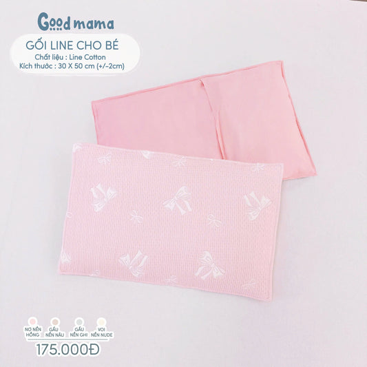 Gối Linen Cotton cho bé