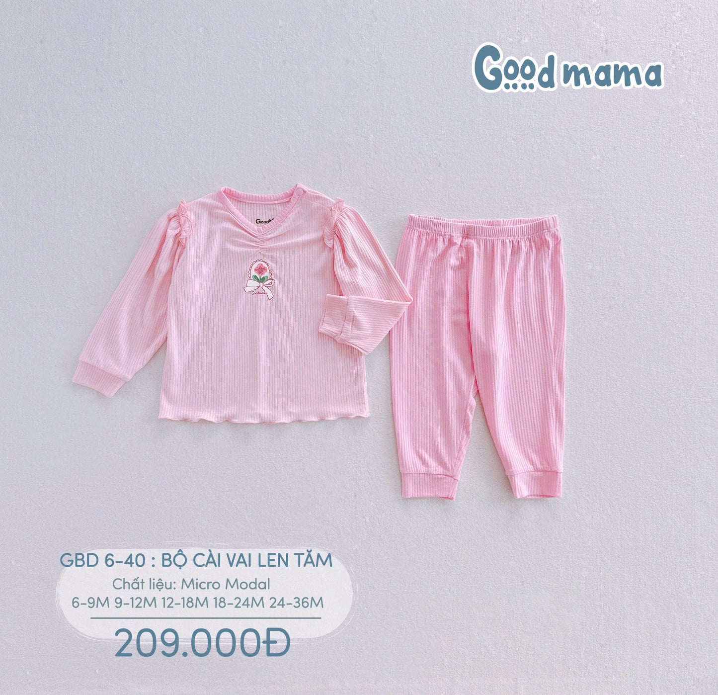 GBH6-40: BỘ CÀI VAI LEN TĂM