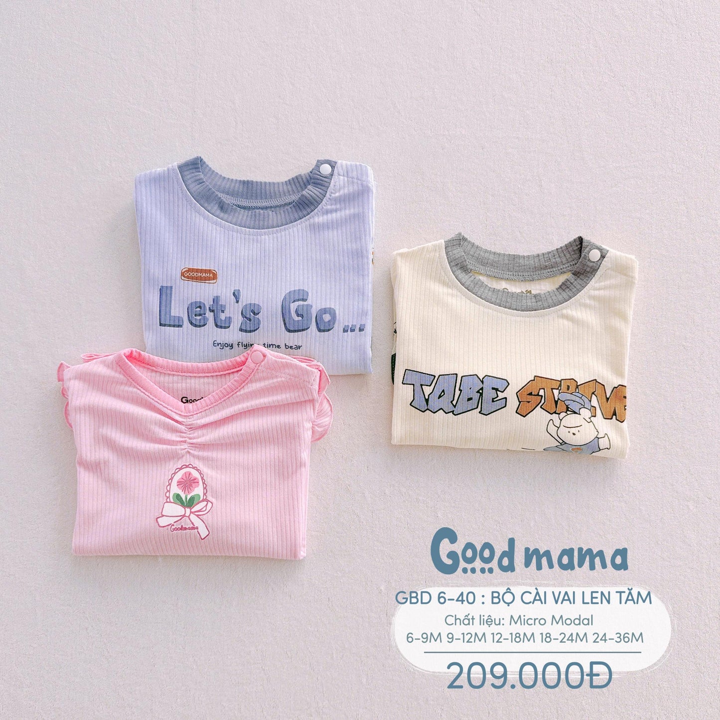 GBH6-40: BỘ CÀI VAI LEN TĂM