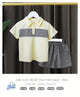 Bộ Quần Áo Hè Cho Bé Trai Goodmama chất Cotton Organic cao cấp